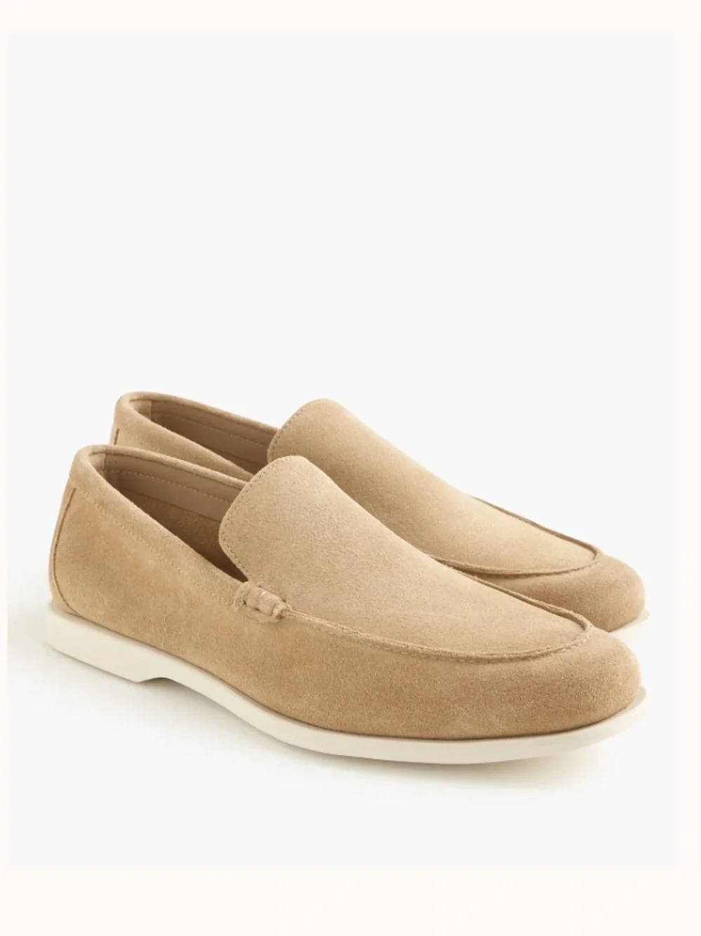 J crew dusty tan Venetian loafers